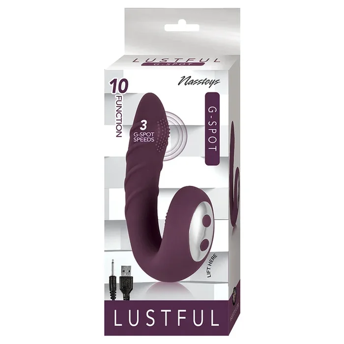 Lustful G-Spot Vibrator – Eggplant