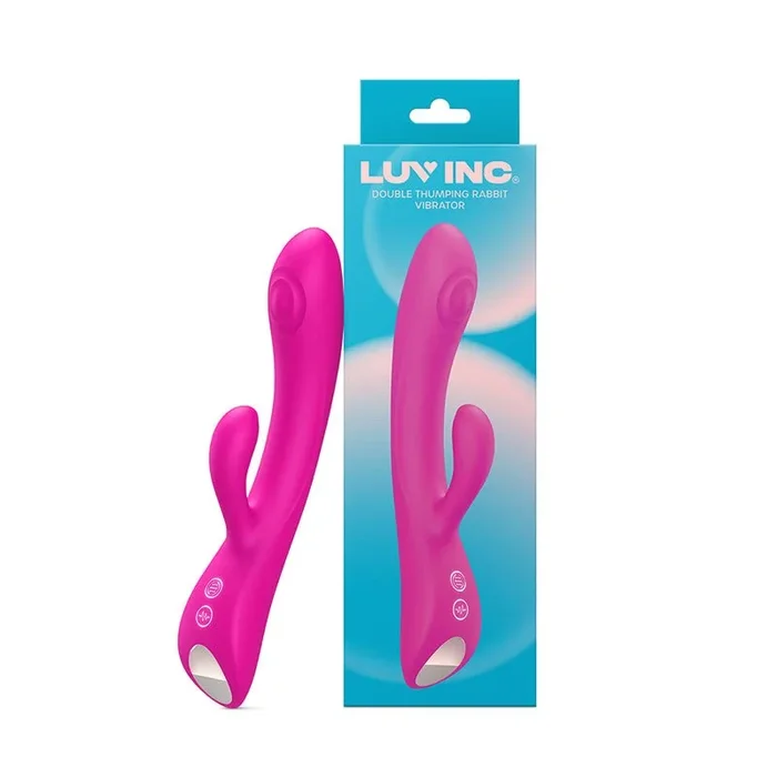 Luv Inc Dr42: Double Thumping Rabbit Vibrator Pink