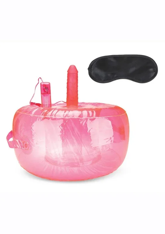 Lux Fetish Inflatable Sex Chair with Vibrating Dildo and Remote Control