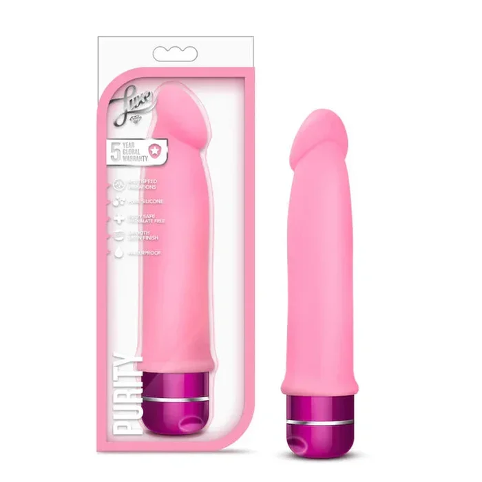 Luxe Puristy Vibrator 7.5″ by Blush Novelties