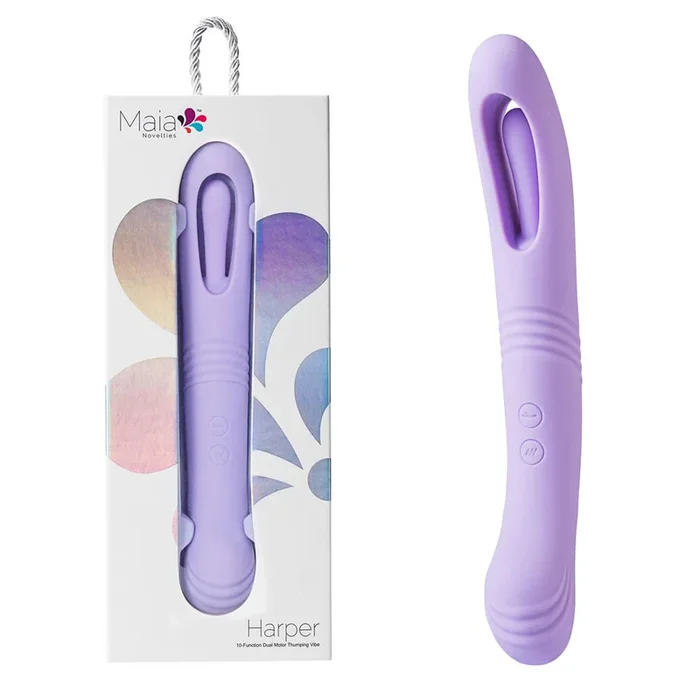 Maia HARPER – 24.1 cm USB Rechargeable Vibrator