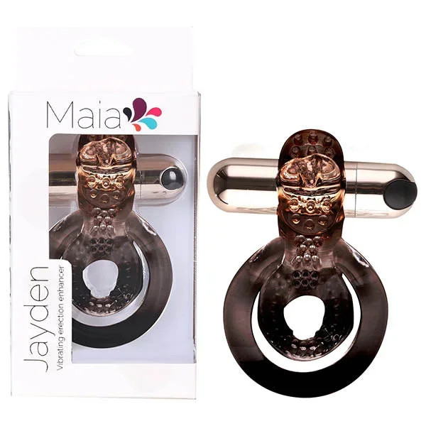 Maia Jayden Vibrating 10 speed Cock Ring – Rose Gold