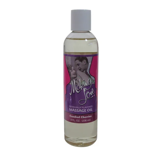 Making Love Flavored Massage Oil Candied Cherries 8 fl oz