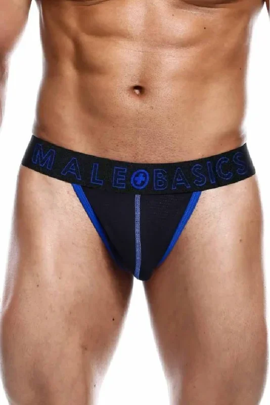 Male Basics – Neon Thong – Blue – MBN05