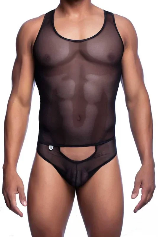 Male Basics – Sexy Body Tulle – Black – MBL09