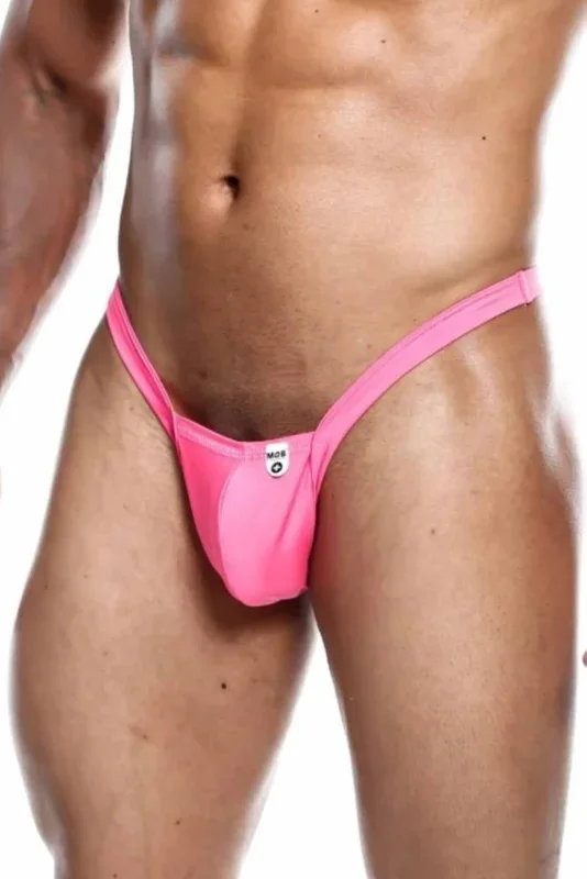 Male Basics – Y Buns Thong – Hot Pink – MBL52