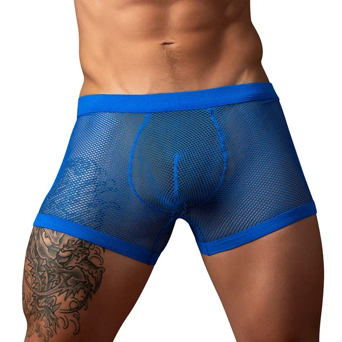 Male Power Fishnet 2.0 PCH Short Royal M