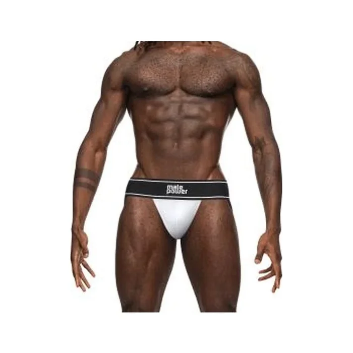 Male Power Modal Rib Jock White – 2 sizes