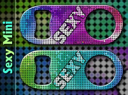 Mini Speed Bottle Opener / Bar Key – Sexy Glitter