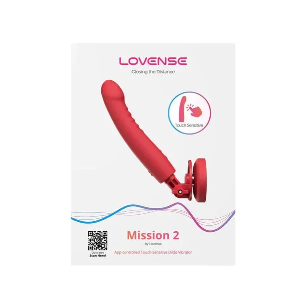 Mission 2 Interactive Couples Dildo by Lovense