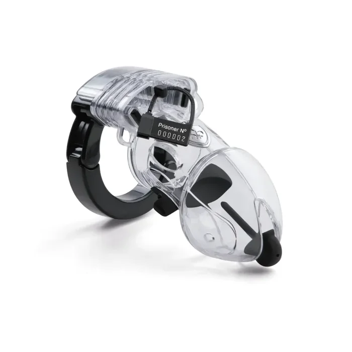 Mystim Pubic Enemy #2 Cock Cage – Clear