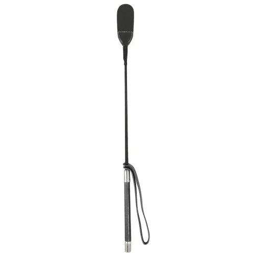 Naughty Toys Round Head Leather Bondage Crop 52 cm