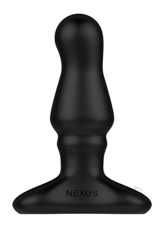 Nexus Bolster Silicone Butt Plug With Inflatable Tip