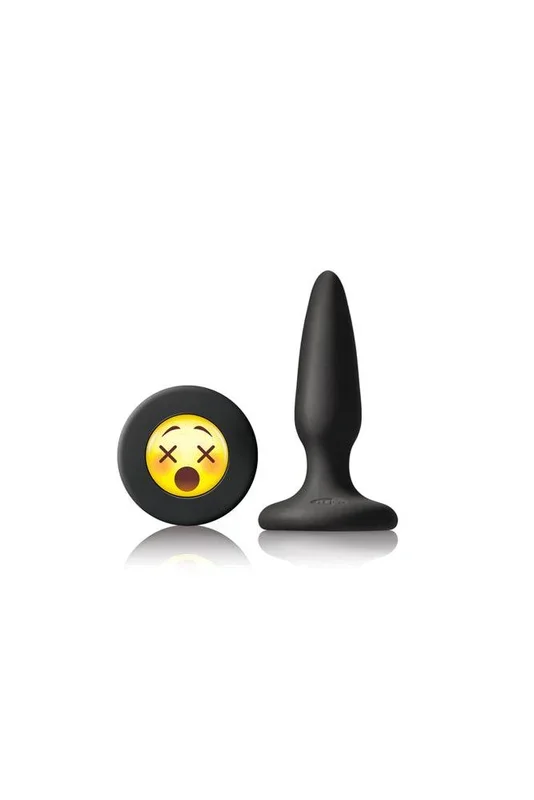 NS Novelties – Moji’s – WTF Emoji Butt Plug – Black