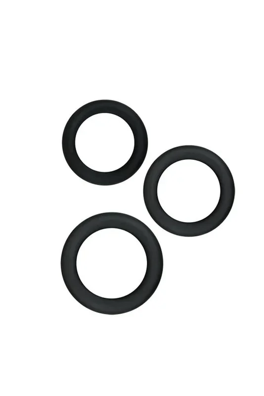 NS Novelties – Renegade – Diversity Cock Ring Set – Black