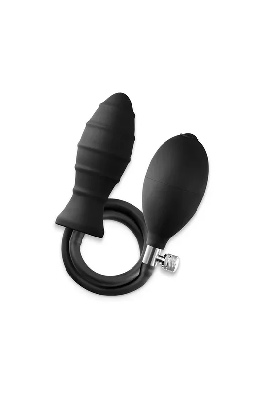 NS Novelties – Renegade – InflataPlay Inflatable Anal Plug – Black