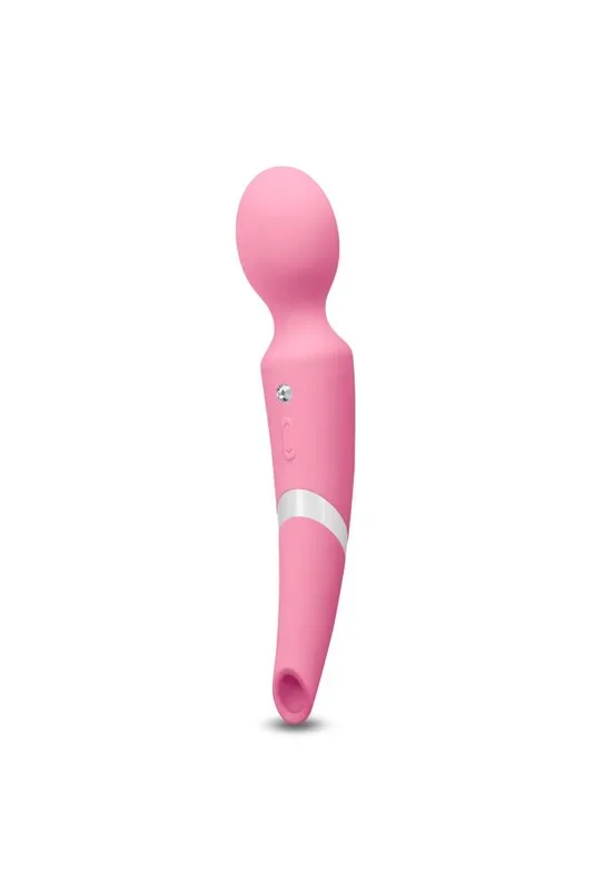 NS Novelties – Sugar Pop – Aurora Dual-Ended Wand Vibrator – Pink
