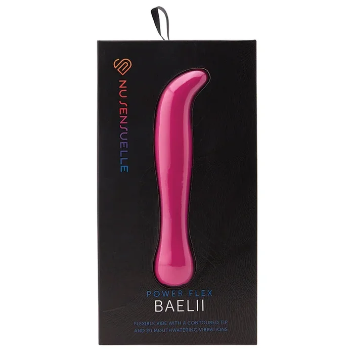 Nu Sensuelle Baelii 20 Function Flexible Vibrator – Magenta