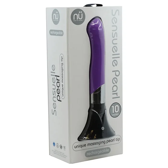 Nu Sensuelle Pearl Rechargeable 10 Function Vibrator – Purple