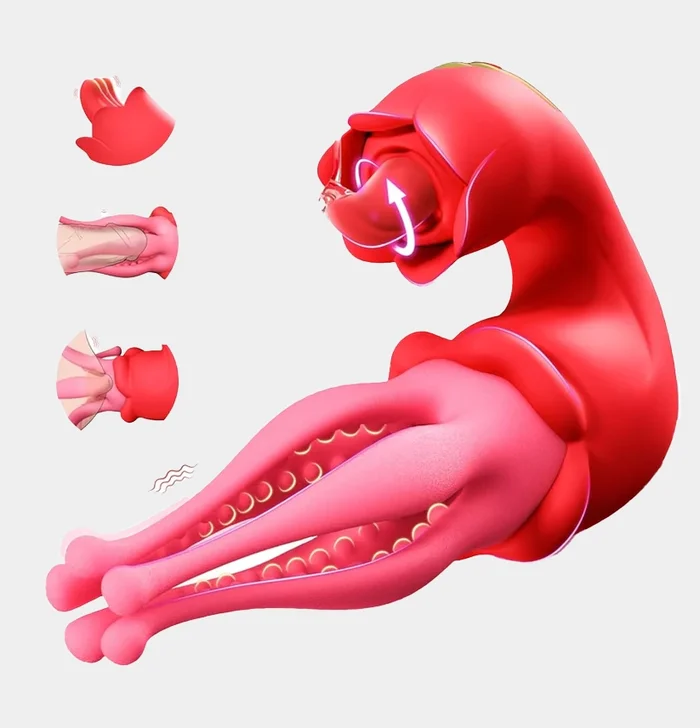 Odaco – Unisex Tentacle Vibrator Dual Fun