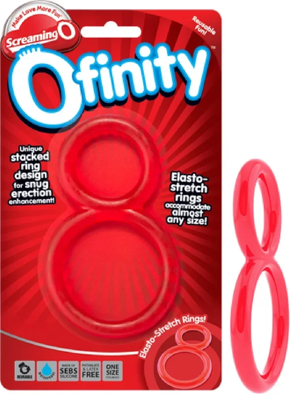 Ofinity Double Erection Ring – Red