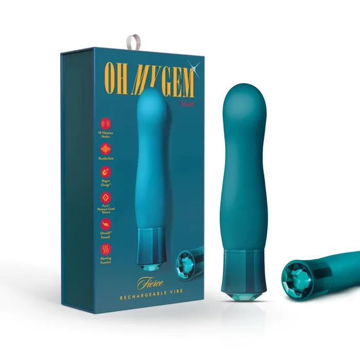 Oh My Gem Vibrator Feirce by Blush Novelties
