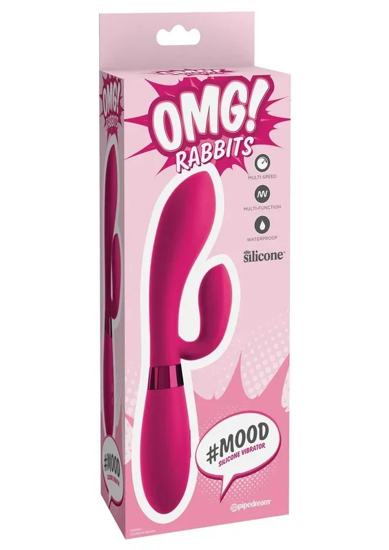 Omg! Rabbits #Mood Silicone Vibrator
