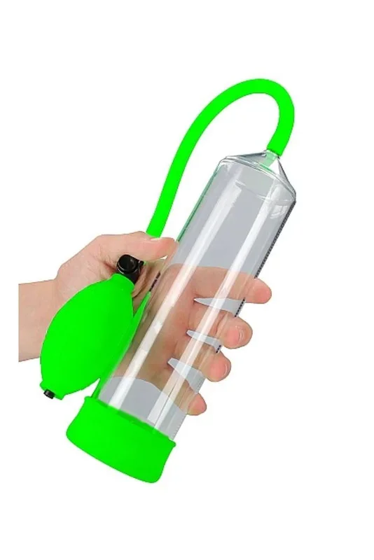 Ouch by Shots Toys – Classic Penis Pump – Glow in the Dark