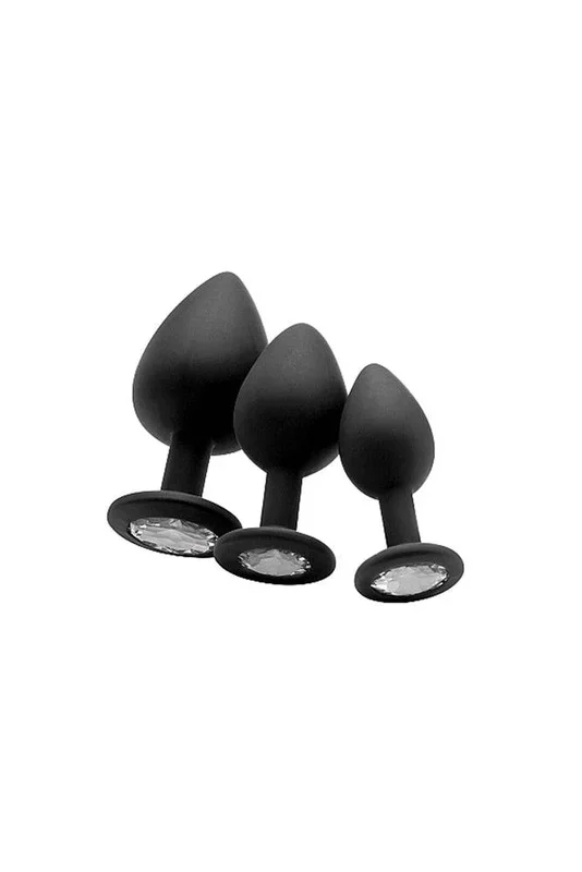 Ouch by Shots Toys – Diamond Butt Plug – Assorted Colors & Sizes