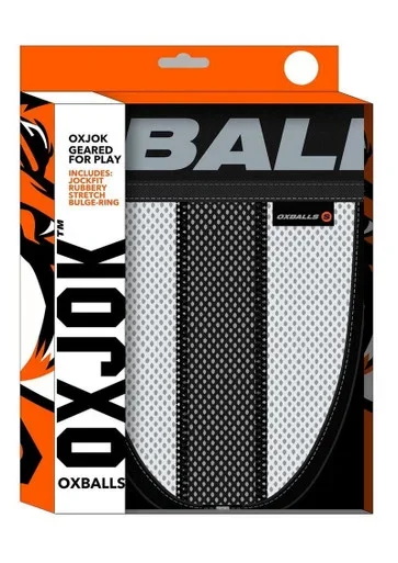 Ox Balls Airmesh Swagger Jock – Ice White – Small