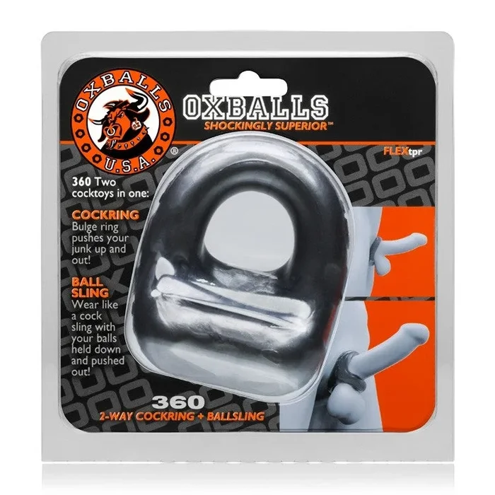 Oxballs 360 Cock Ring & Ball Sling – Steel
