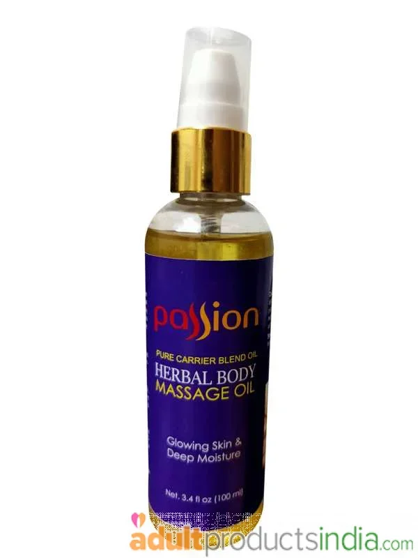 Passion – Herbal Body Massage Oil – Glowing skin