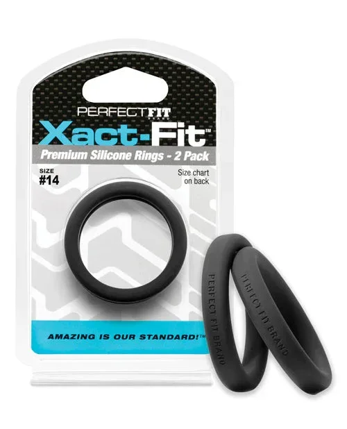 Perfect Fit Xact Fit #14 – Black Pack of 2