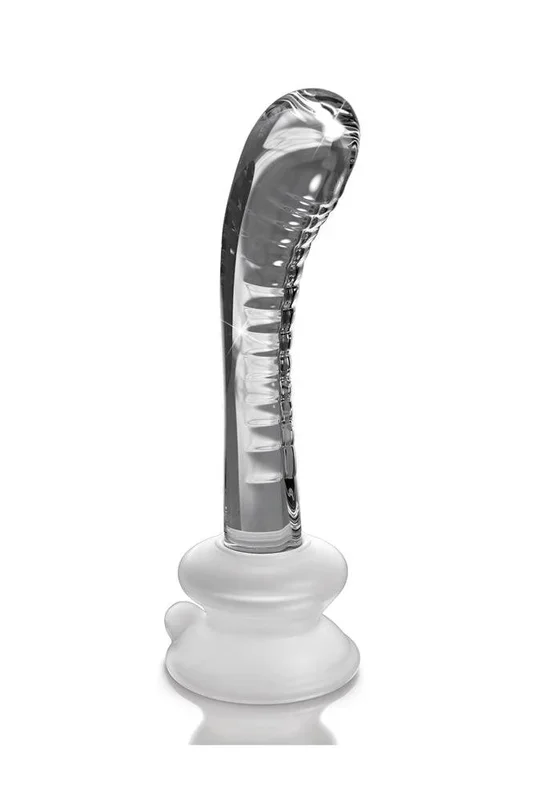 Pipedream – Icicles – No. 88 – Suction Cup Glass Dildo – Clear