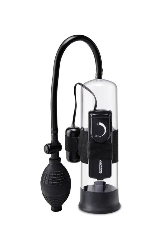 Pipedream – Pump Worx – Beginner’s Vibrating Penis Pump – Black