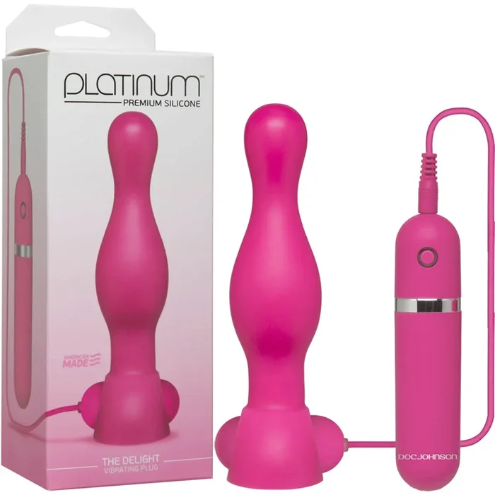 Platinum – The Delight Vibrating Plug Pink