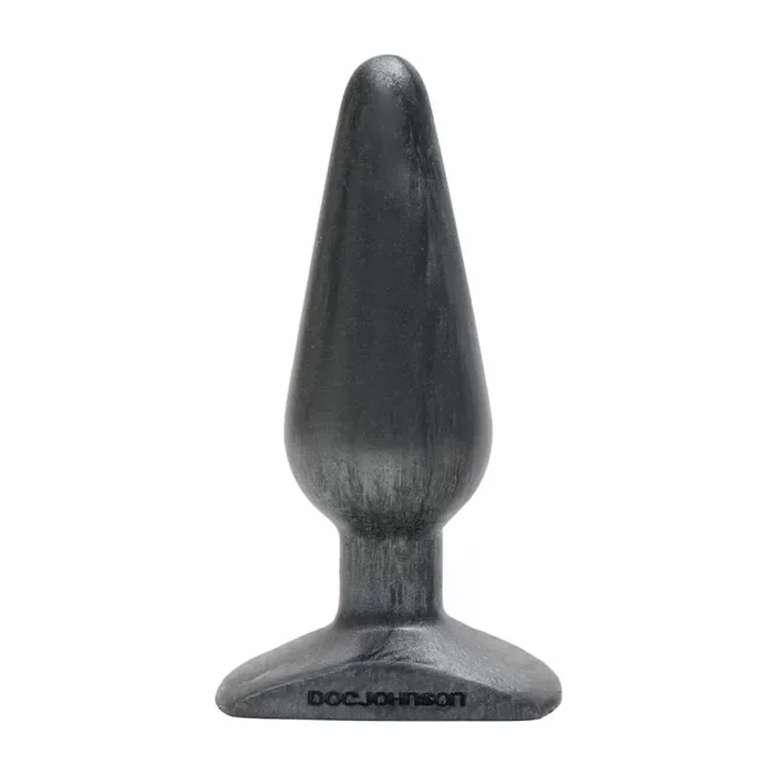 Platinum Premium Silicone Butt Plug – The Big End – Grey