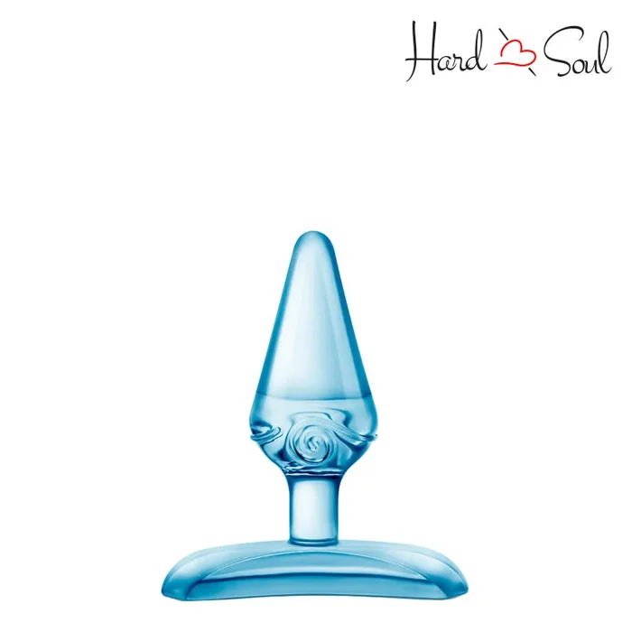 Play With Me Hard Candy Anal Plug Blue