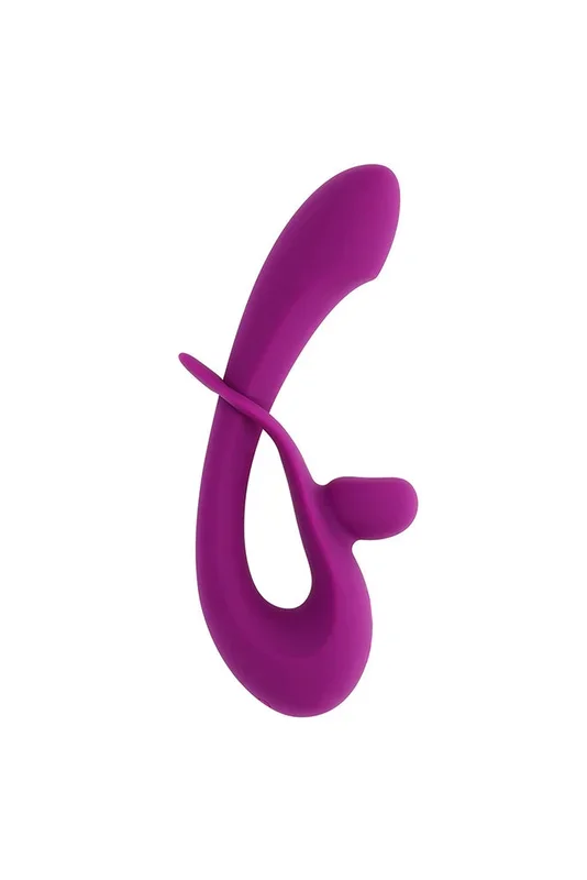 Playboy – Cha Cha Slide Dual Vibrator With Adjustable Clitoral Shaft – Purple