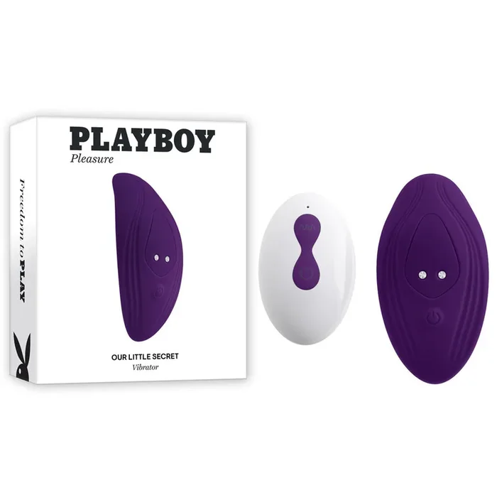 Playboy Pleasure OUR LITTLE SECRET Wearable Panty Vibrator – Purple