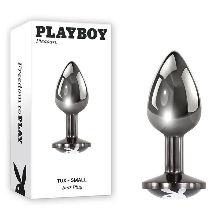 Playboy Pleasure TUX – Small Metal Butt Plug