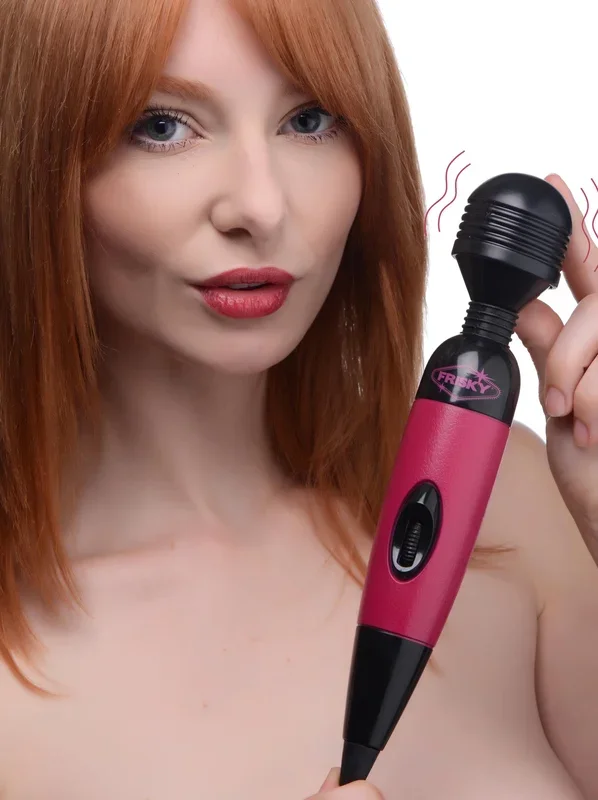 Playful Pleasure Multi-Speed Vibrating Wand – Pink