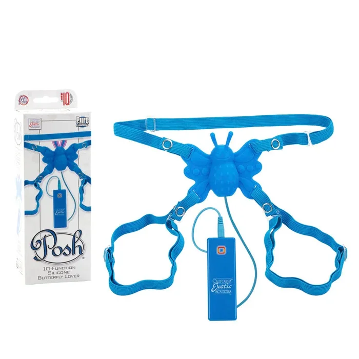 Posh Silicone Butterfly Lover – Blue 10-Function