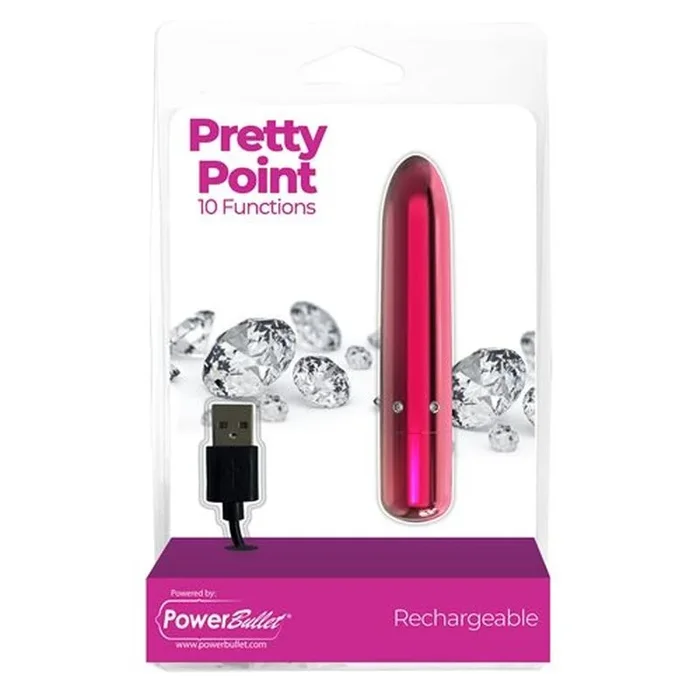 PowerBullet – Pretty Point 4″ Bullet – Pink