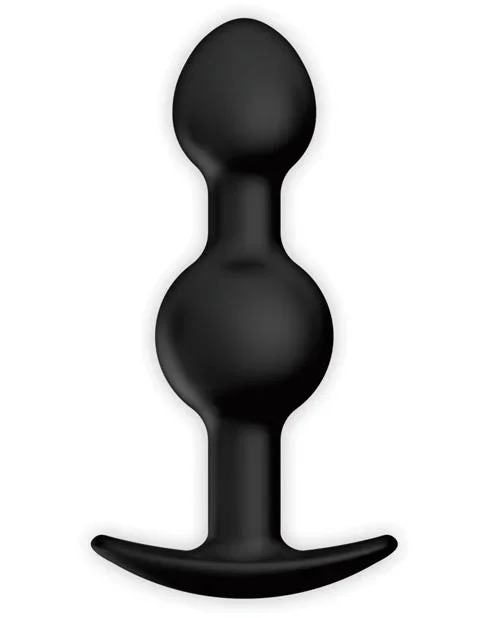 Pretty Love 4.92″ Silicone Anal Plug w/Ball – Black