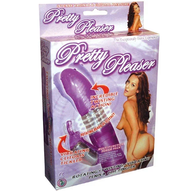 Pretty Pleaser Clit Stimulating Vibe (Purple)