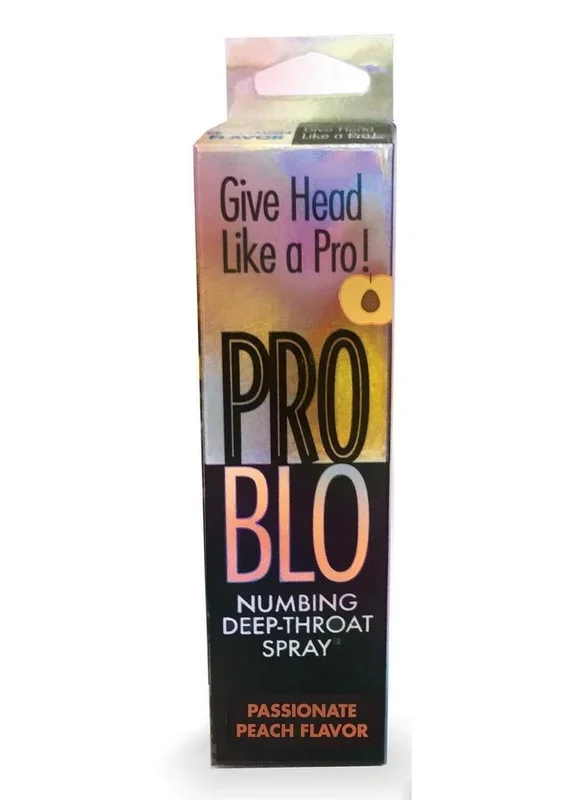 Problo Numbing Deep-Throat Spray 1oz – Peach