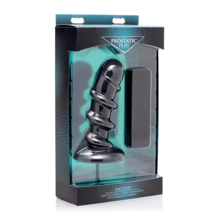 Prostatic Play Ascend Silicone Swirl P-Spot Stimulator