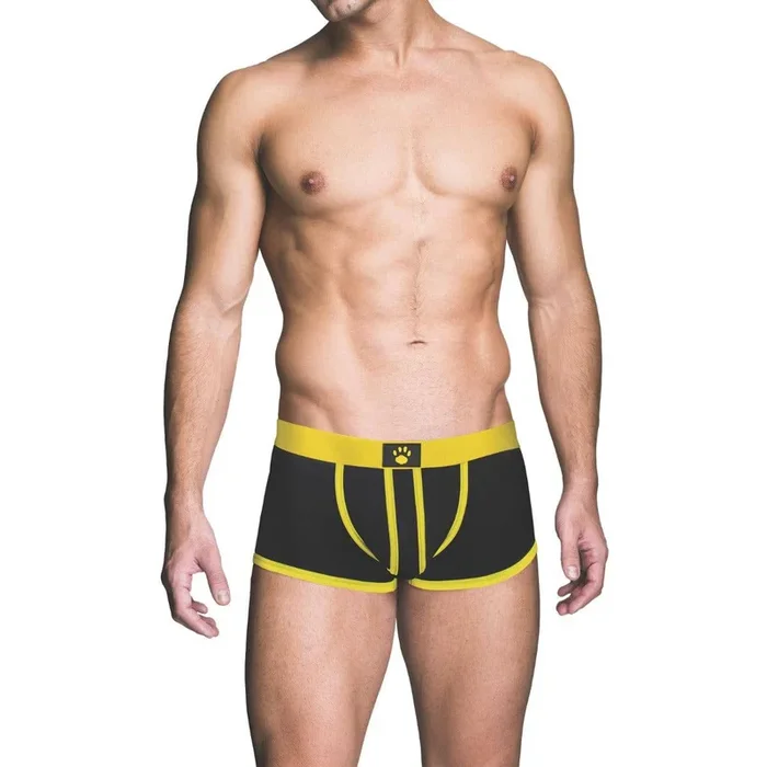 Prowler Red Ass-Less Trunk Yellow L