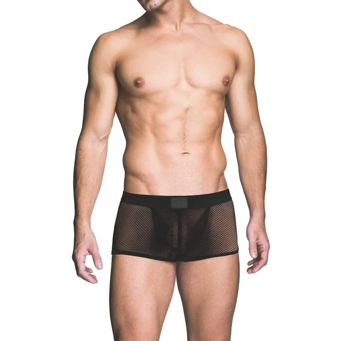 Prowler Red Fishnet Ass-Less Trunk XL
